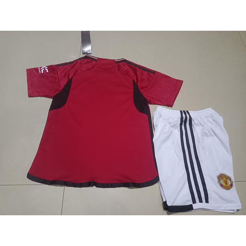 Camiseta Manchester United 2023/2024 Home Niño Kit